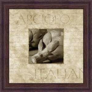  Carciofo by Gaetano   Framed Artwork: Home & Kitchen