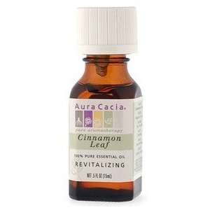 Essential Oil Cinnamon Leaf (cinnamomum zeylanicum) .5 fl oz from Aura 