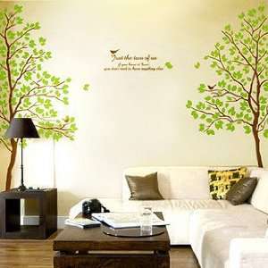   Removable Decal Sticker   Giant Couple Trees (68 Inches Tall): Baby