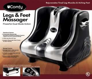 Comfy Leg Foot Calf and Ankle Massager Squeeze and Vibration NEW 