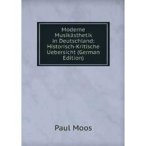  Moderne MusikÃ¤sthetik in Deutschland: Historisch 
