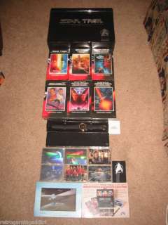 Star Trek   The Starfleet Collection   Limited Edition VHS Set 