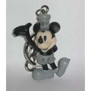   : Disney Mickey Mouse Steamboat Willie Figural Keychain: Toys & Games