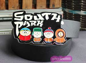 South Park Kenny Eric Stan Metal Buckle leather Belt 5B  