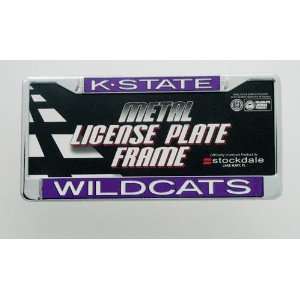  Kansas State Wildcats License Plate Frame: Automotive
