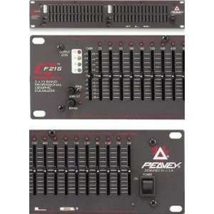 Peavey Qf215 Dual 15 Band Equalizer Musical Instruments