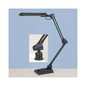 DLT11316000 Double Swing Arm Fluorescent Desk Lamp, 32 High, Matte 