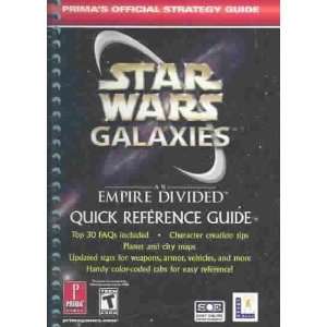  Star Wars Galaxies an Empire Divided Quick Reference Guide 