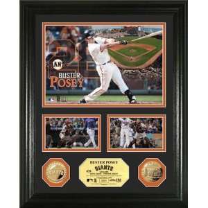  Buster Posey Gold Coin Showcase Photo Mint Everything 