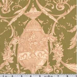  45 Wide Chateaux Rococo Claudine Green/Cream Fabric By 