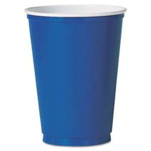  Plastic Party Cold Cups, 12 oz., Blue, 50/Pack Automotive