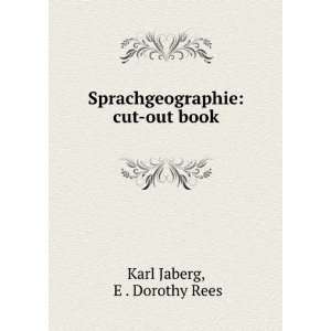    Sprachgeographie cut out book E . Dorothy Rees Karl Jaberg Books
