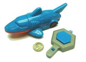 Mcdonalds Happy Meal Toy Racing Turbo car   Shark  