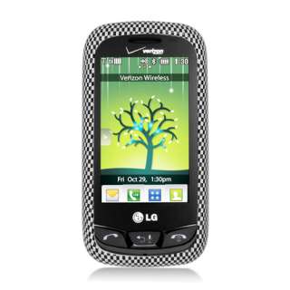For LG Cosmos Touch VN270 Glossy Case Carbon fiber  
