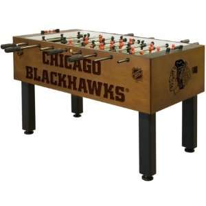  FB CBH Foosball Table with Chicago Blackhawks Sports 
