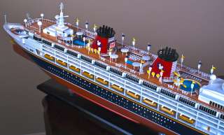 Disney Magic 40 cruise ship model wooden ocean boat  