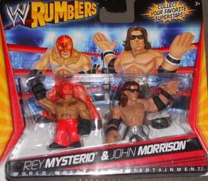 WWE Rey Mysterio & John Morrison Rumblers 2 Pack Figures  