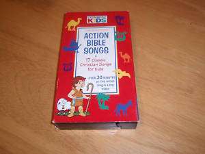 Action Bible Songs VHS  