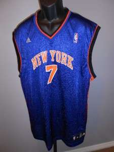 NEW IRREGULAR Carmelo ANTHONY #7 NY KNICKS Mens XLarge XL Adidas 