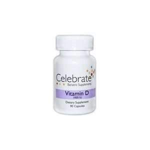 Celebrate   Vitamin D 1000 IU (90 Capsules)