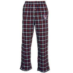   Nets Navy Blue Plaid Tailgate Flannel Pajama Pants