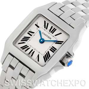Cartier Santos Demoiselle Steel Ladies Watch W25064Z5 00417152497976 