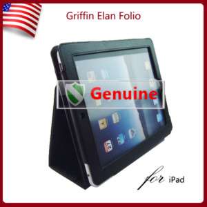 Griffin Elan Folio Leather Slim Case for iPad GB01988 0685387311835 