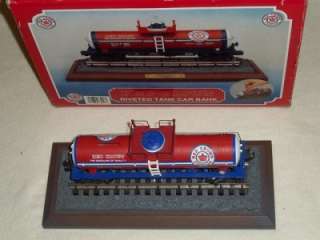   Line Limited Edition Die Cast Red Crown Riveted Tank Car Bank  