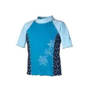  Coolibar Girls Surf Shirt Short Sleeve UPF 50+ Sports 