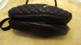 Marc Jacobs small CECILIA Black GUAR AUTHENTIC Handbag Bag Purse Tote 