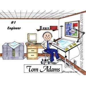  Personalized Name Print   Architect or Engineer   Male or 