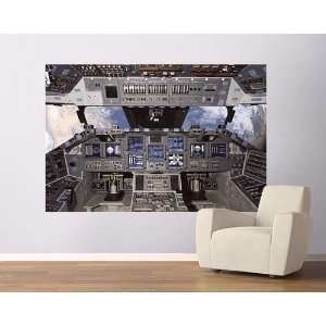 Space Shuttle Cockpit Easy Up Wall Mural