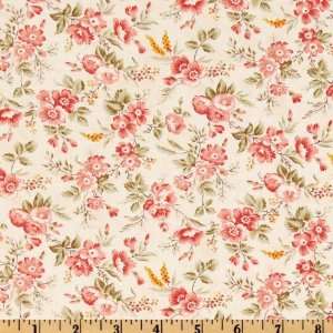  44 Wide Moda Oasis Spa Flower Linen Fabric By The Yard 