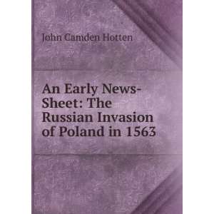  An Early News Sheet The Russian Invasion of Poland in 
