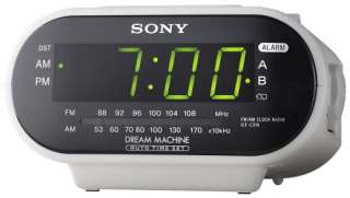 Sony ICF C318 Clock Radio with Dual Alarm 027242693876  