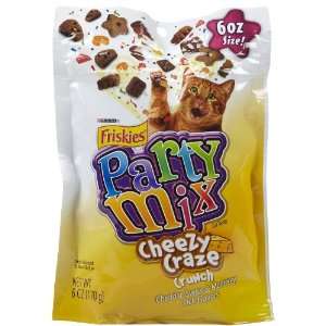  Friskies Party Mix   Cheezy Craze Crunch   6 oz Pet 