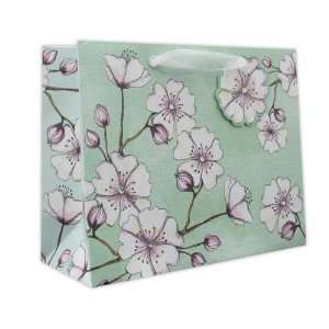  120 Pcs Premium Paper Gift Bags Bulk 8 x 10 x 4 (Cherry Blossom 