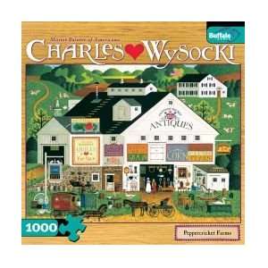   Piece Charles Wysocki Peppercricket Farms Jigsaw Puzzle Toys & Games
