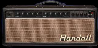 Randall RM50 50W Tube Amplifier Head   Black/Palimono  