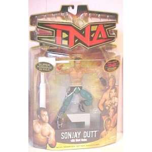  TNA Super Poseable 33 P.o.a. Sonjay Dutt with Stunt Stairs 