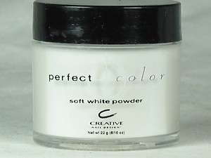CND Creative Acrylic Nail Powder Perfect SOFT WHITE .8  