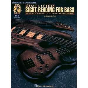  Simplified Sight Reading for Bass   Bk+CD Musical 