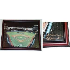  New York Yankees Stadium James Fiorentino Autographed/Hand 