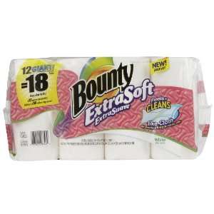  Bounty Extra Soft, Giant Roll (1.5X Regular), 2 Ply, White 