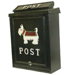   LETTER MAIL POST BOX SCOTTY DOG [Kitchen & Home]