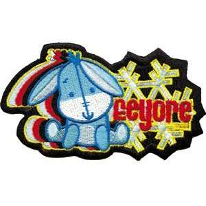   Cuties Character Eeyore Logo Embroidered on Patch 