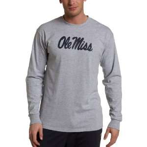 Mississippi Rebels Athletic Oxford Long Sleeve T Shirt:  