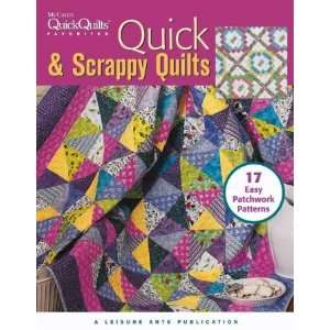  Quick & Scrappy Quilts Arts, Crafts & Sewing