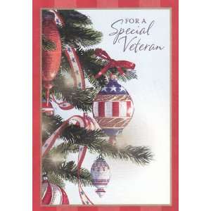  Greeting Card Christmas For a Special Veteran Health 