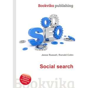  Social search Ronald Cohn Jesse Russell Books